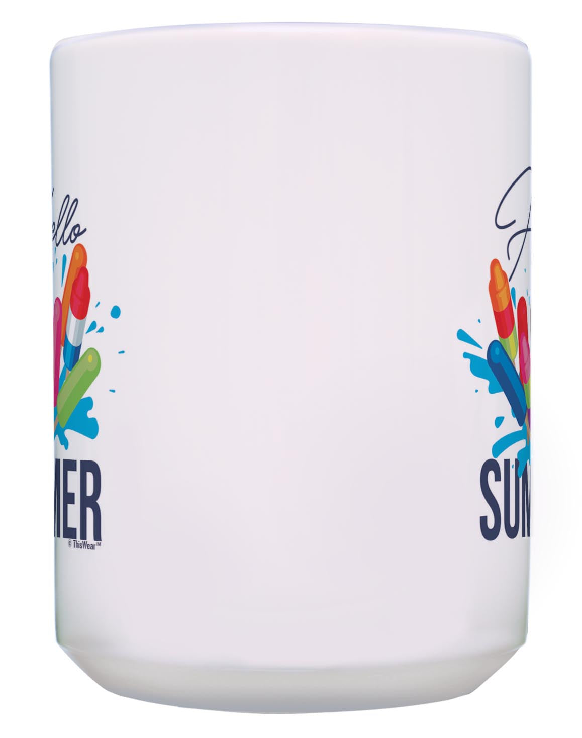 front of mug