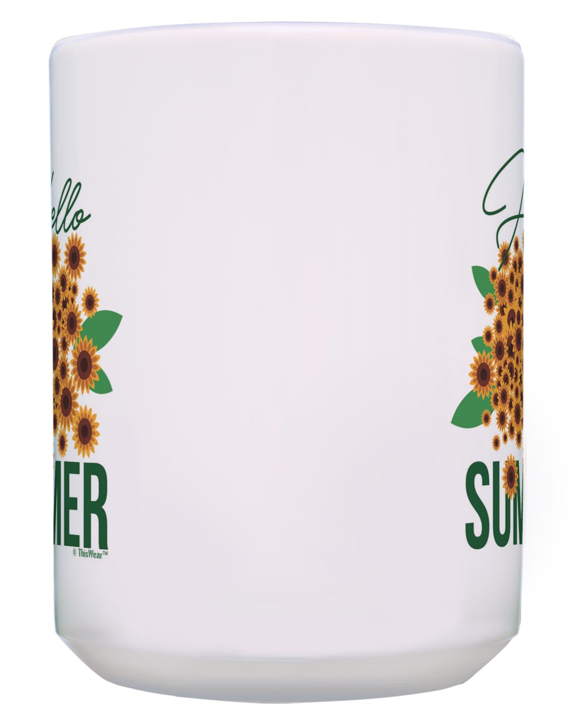 front of mug