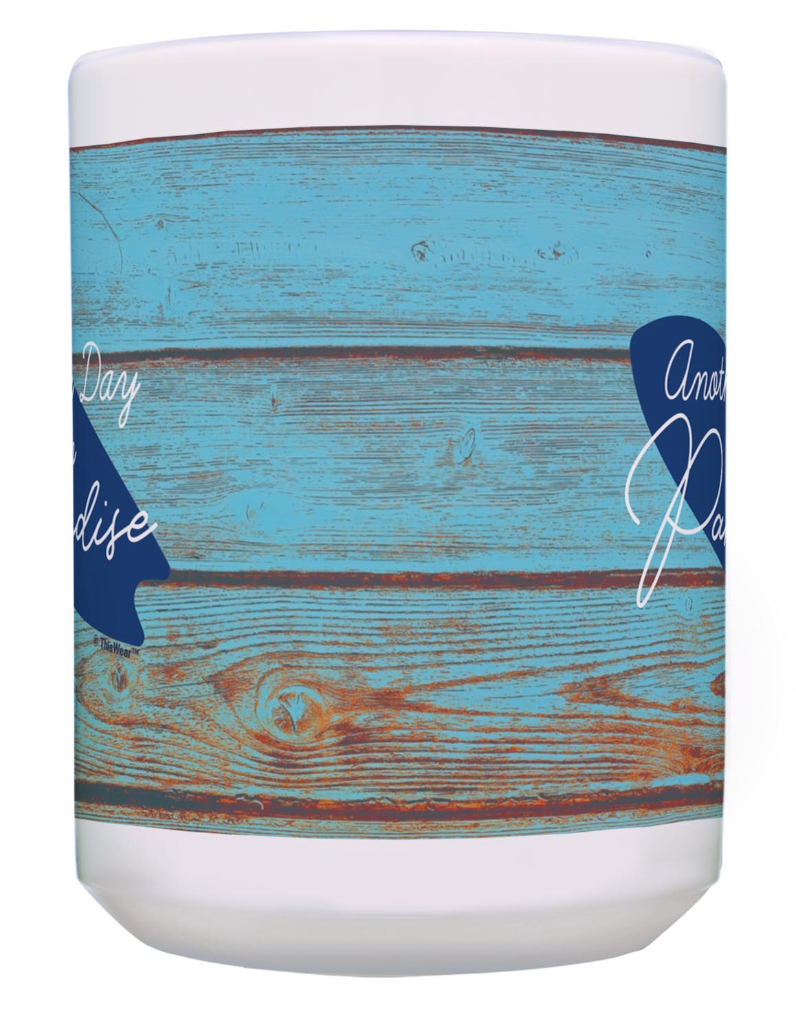 front of mug