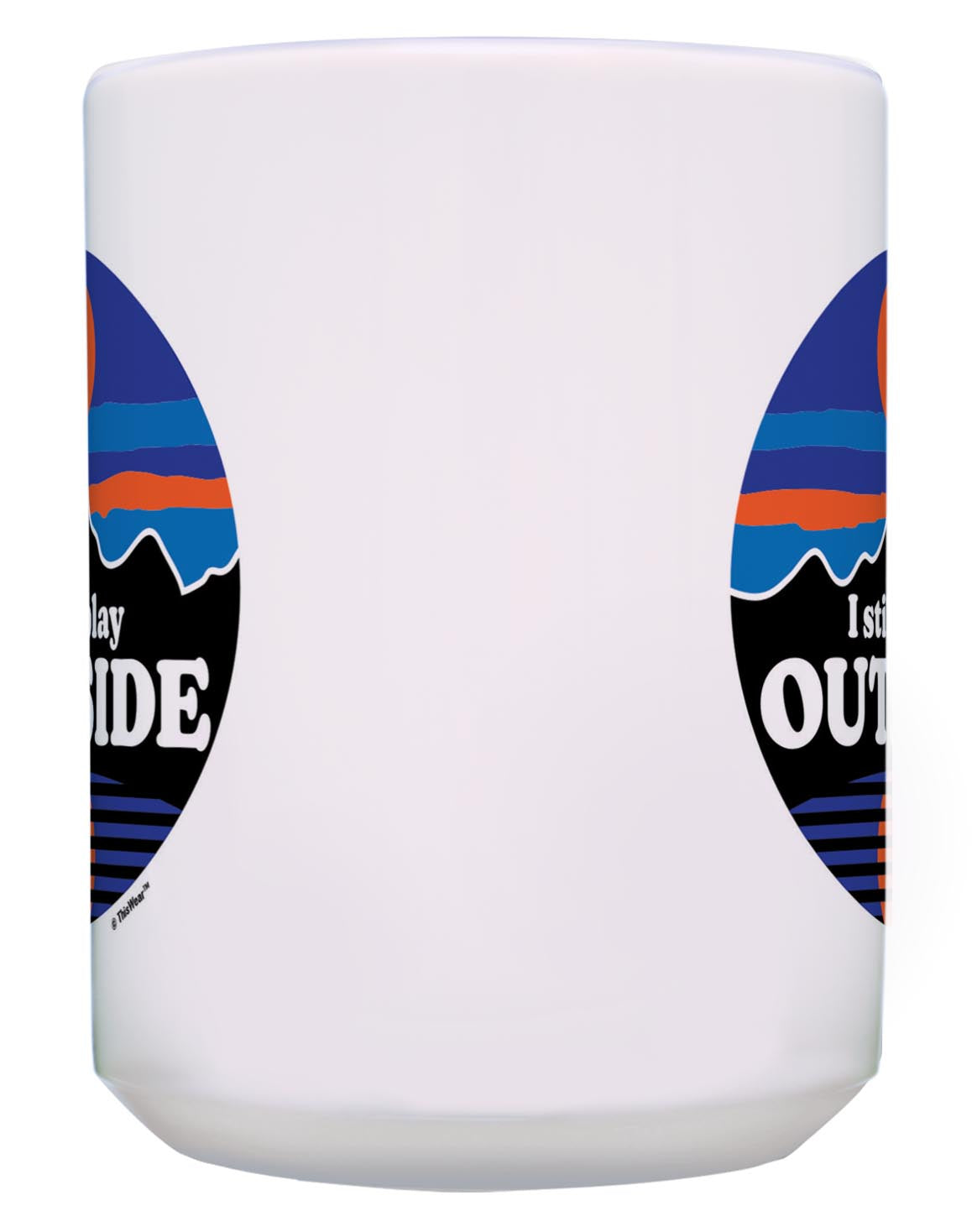 front of mug