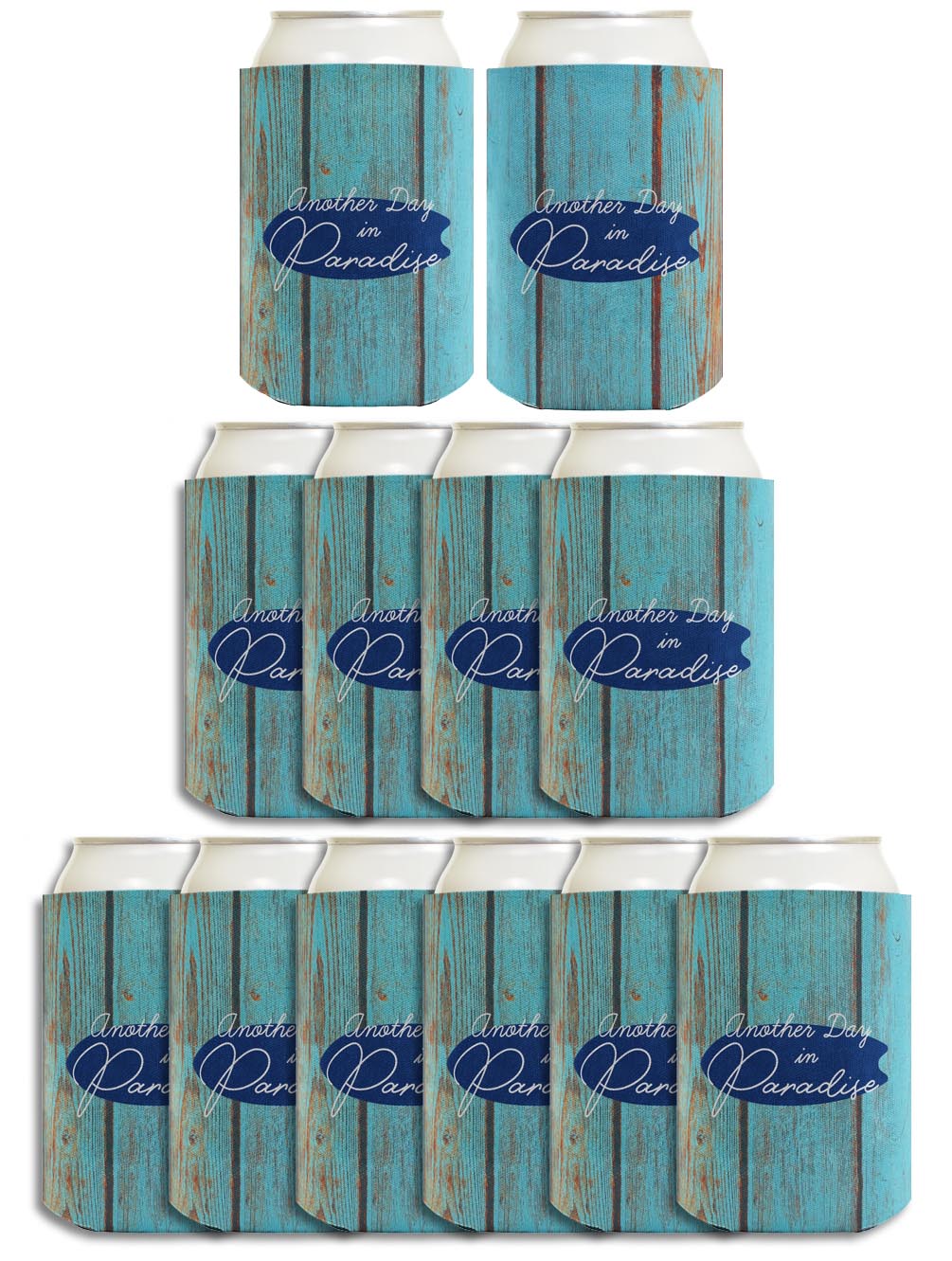 Another Day In Paradise Standard or Slim Can Thermocooler Drink Sleeve