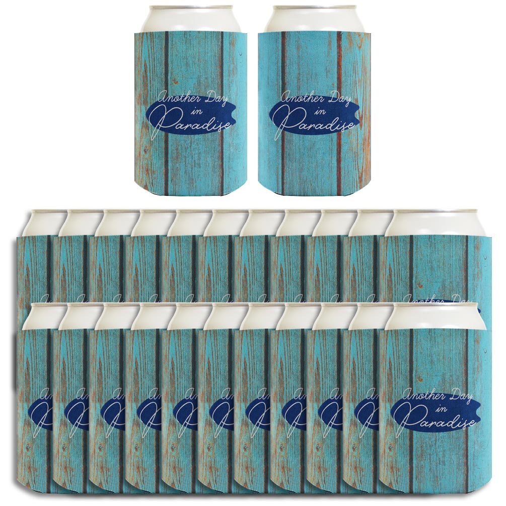 Another Day In Paradise Standard or Slim Can Thermocooler Drink Sleeve
