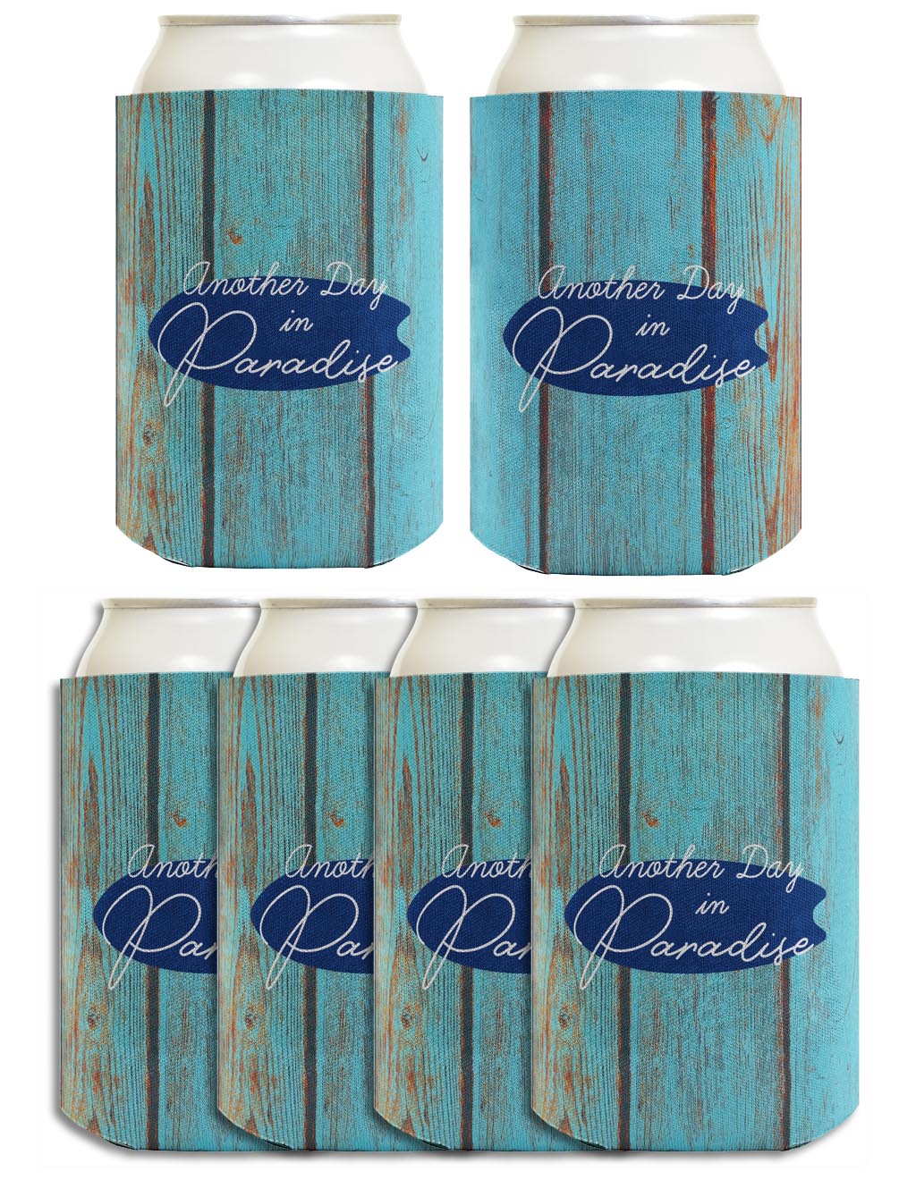 Another Day In Paradise Standard or Slim Can Thermocooler Drink Sleeve