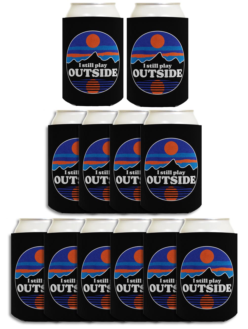 I Still Play Outside Standard or Slim Can Thermocooler Drink Sleeve