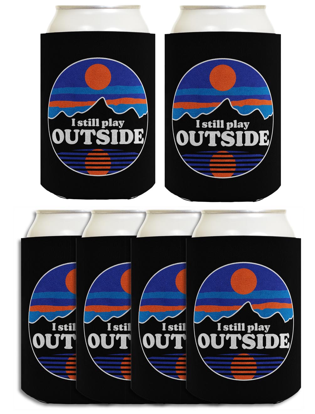 I Still Play Outside Standard or Slim Can Thermocooler Drink Sleeve