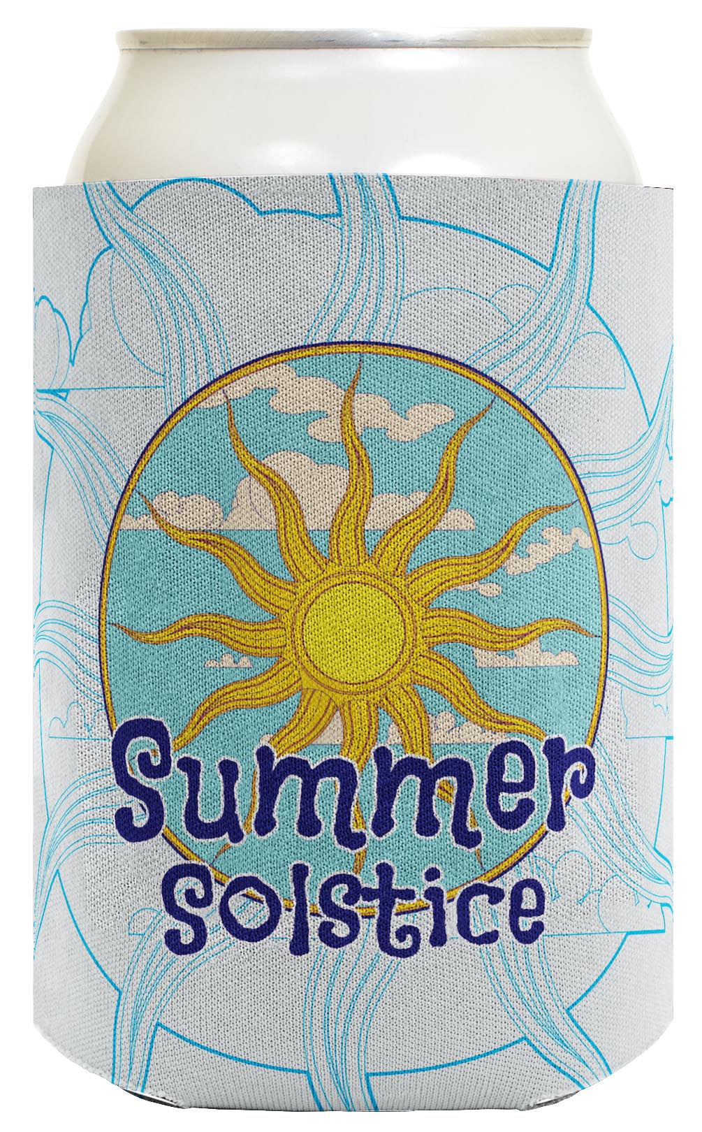 single front of drink sleeve