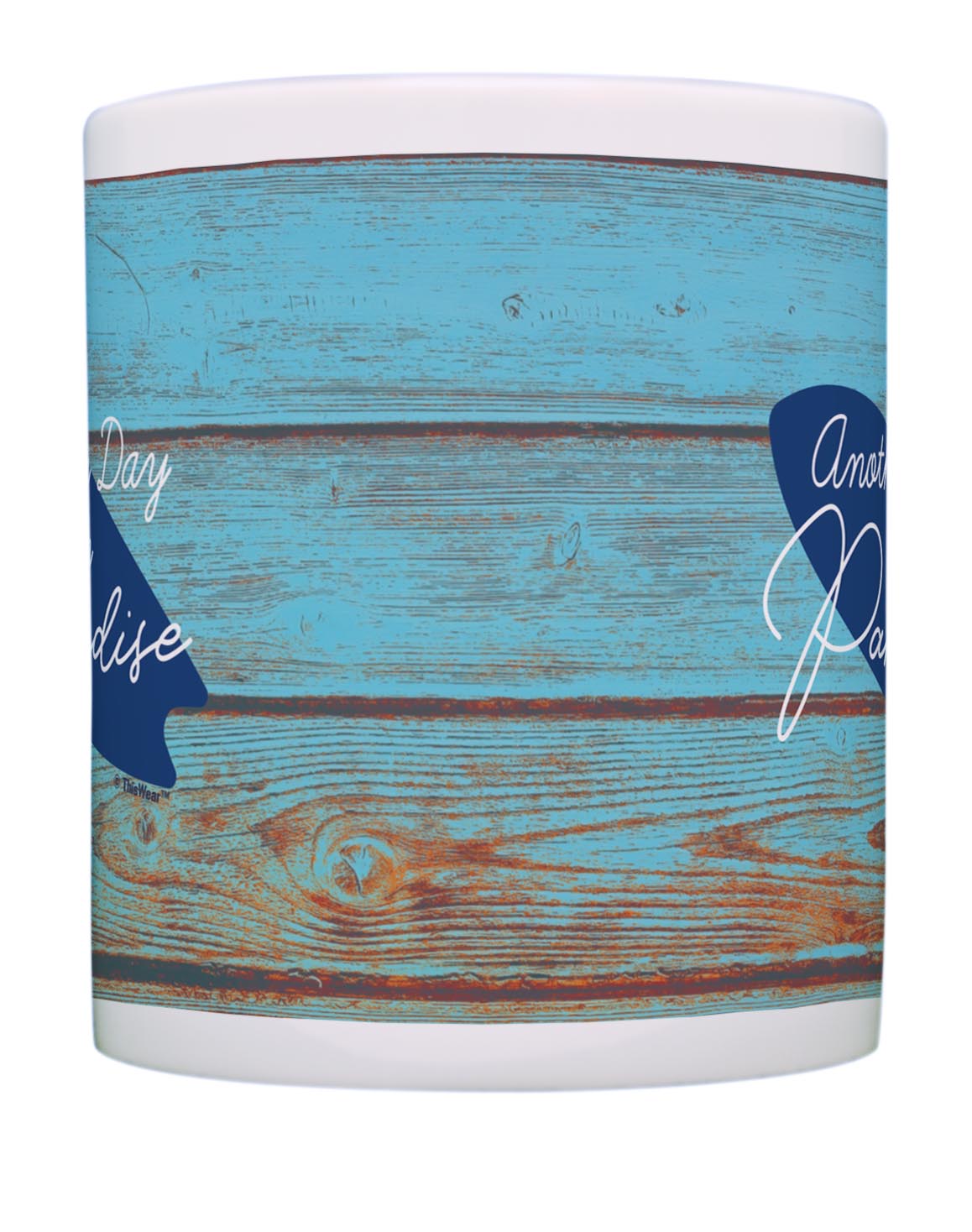 front of mug