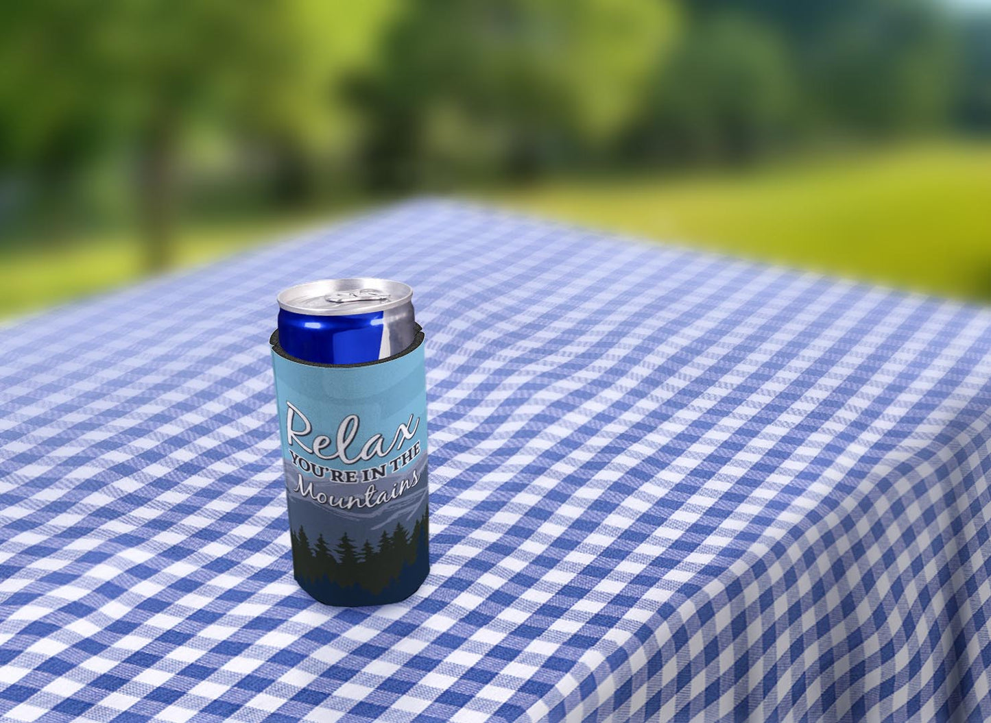 drink sleeve on a table