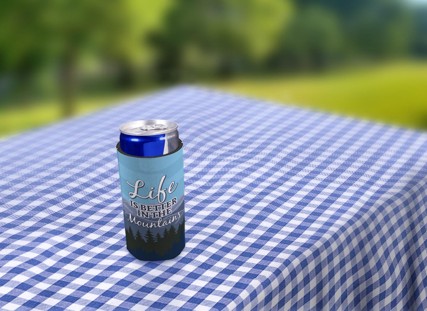 drink sleeve on a table