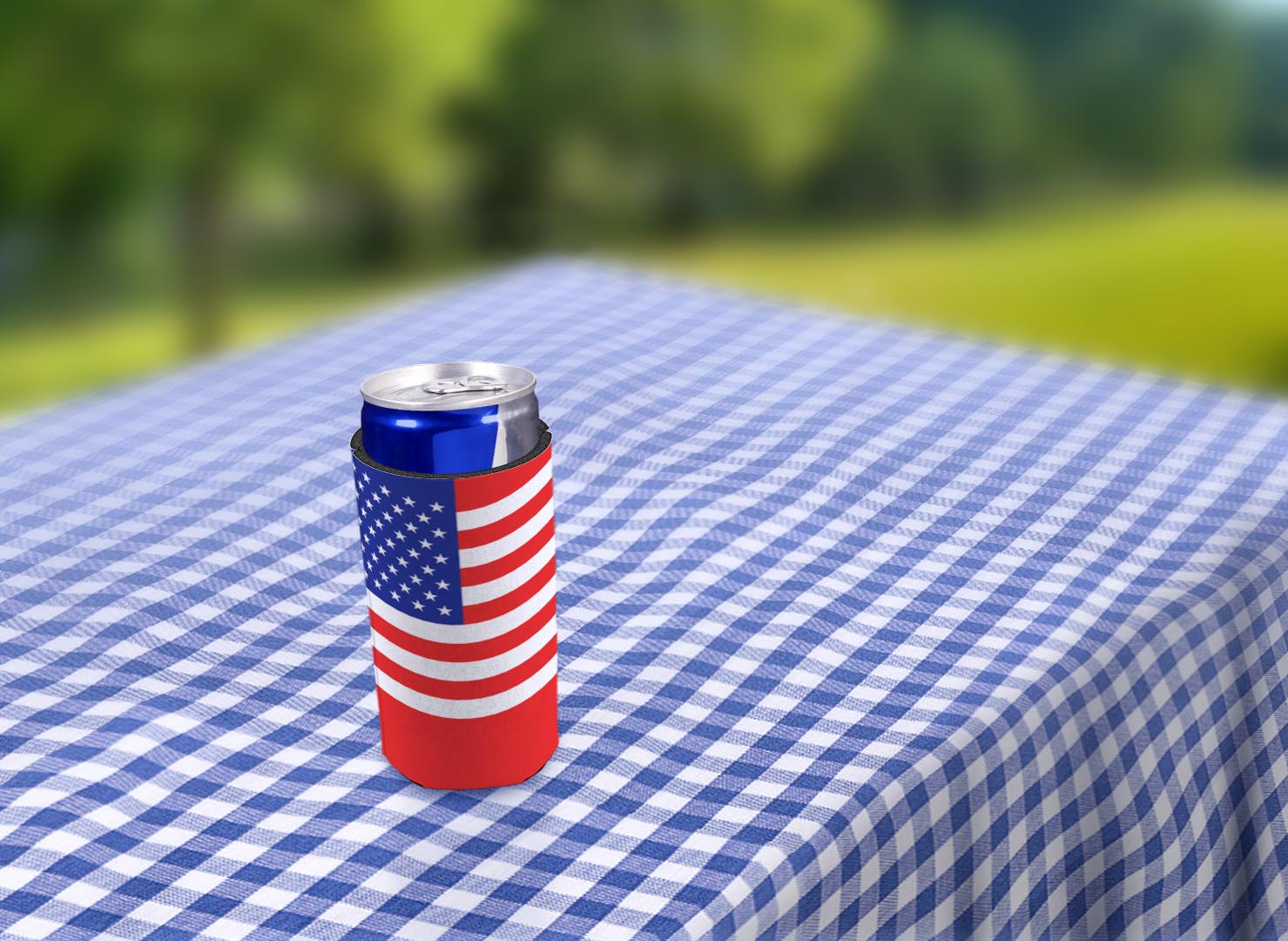 drink sleeve on a table