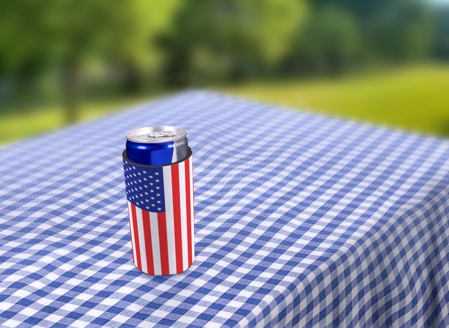 drink sleeve on a table