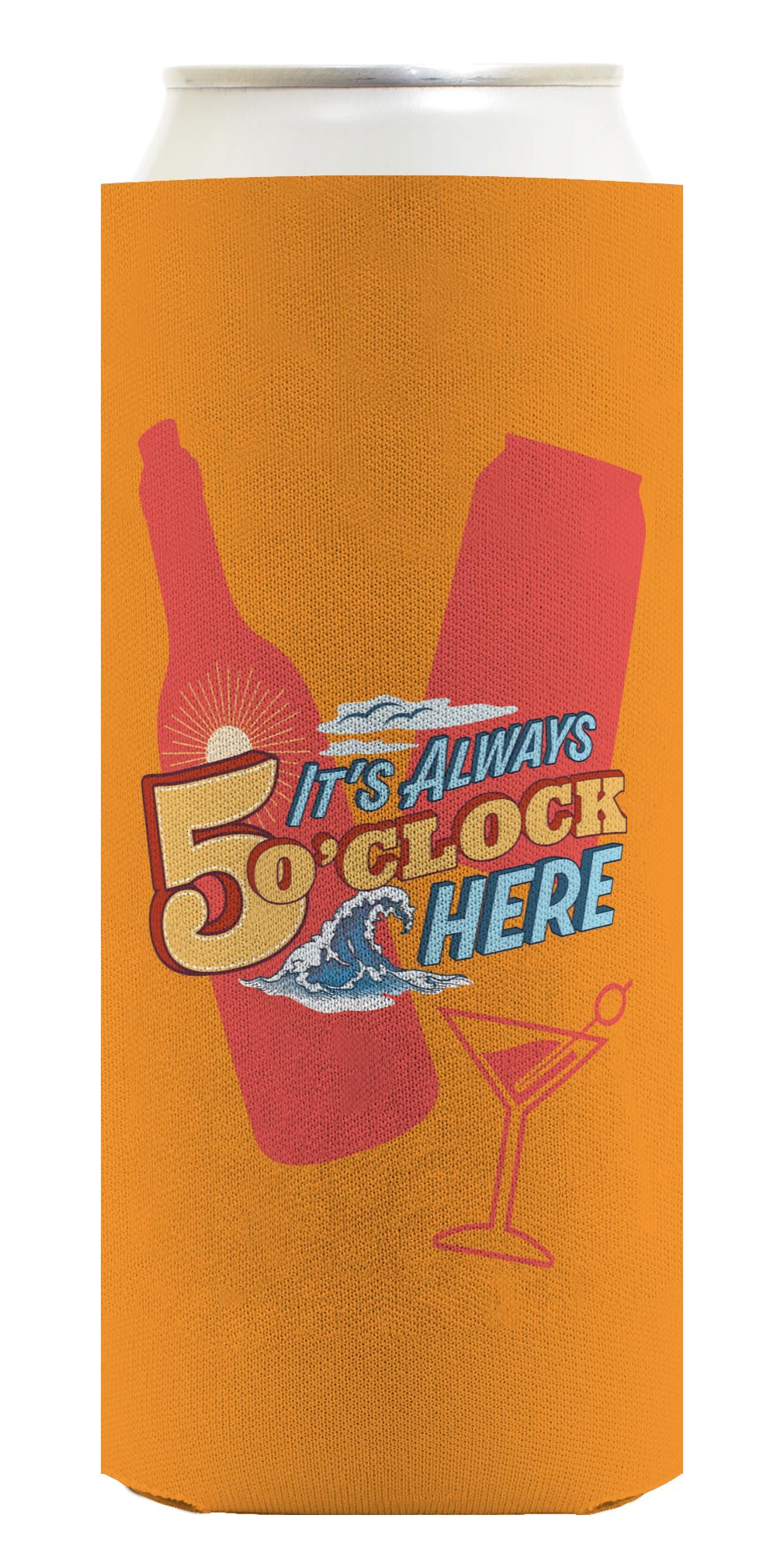 single front of drink sleeve