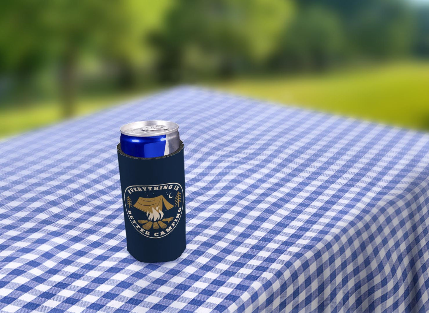 drink sleeve on a table