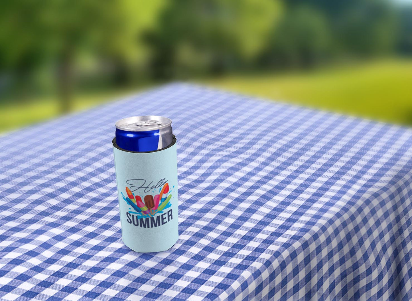 drink sleeve on a table