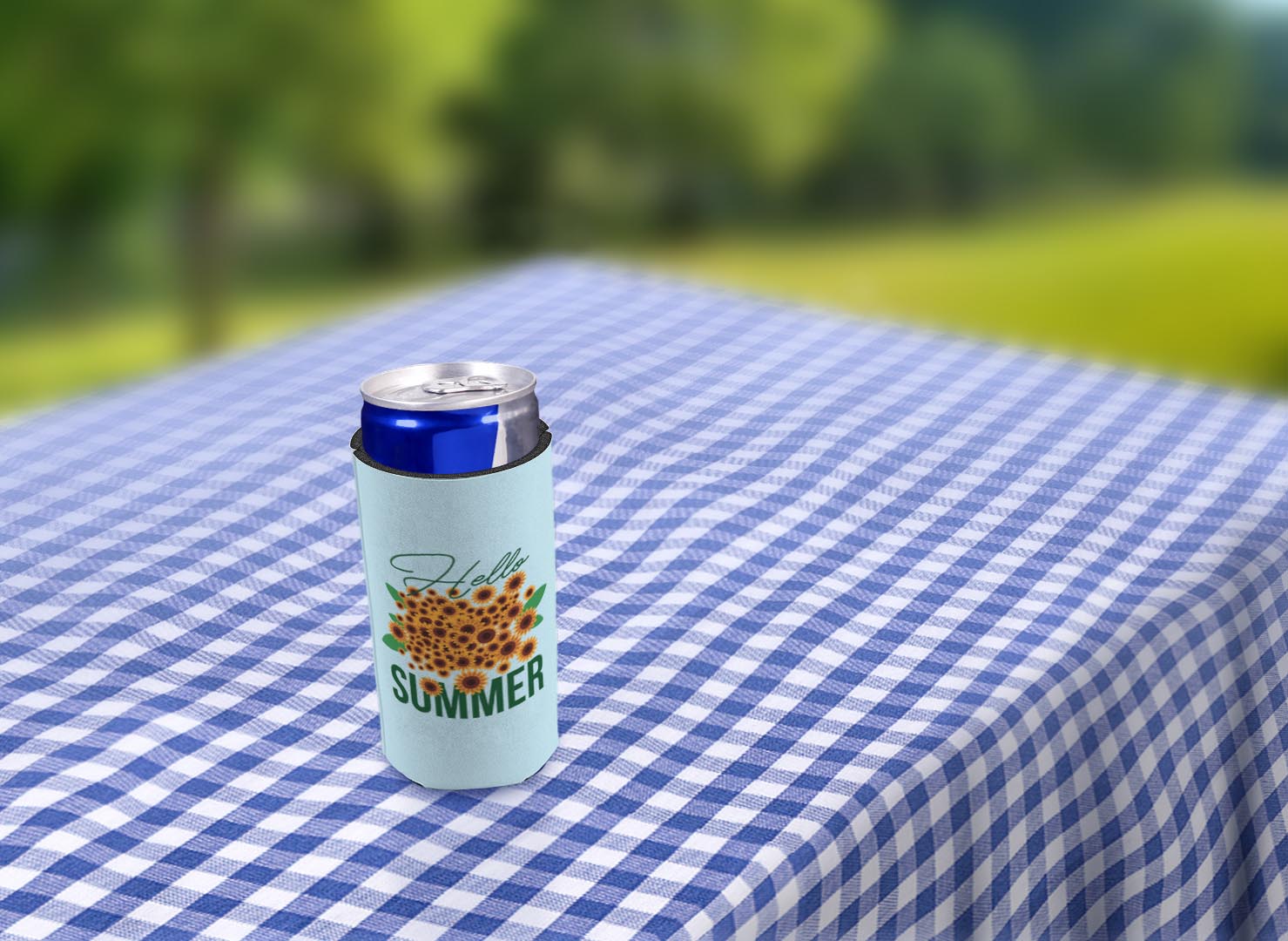 drink sleeve on a table