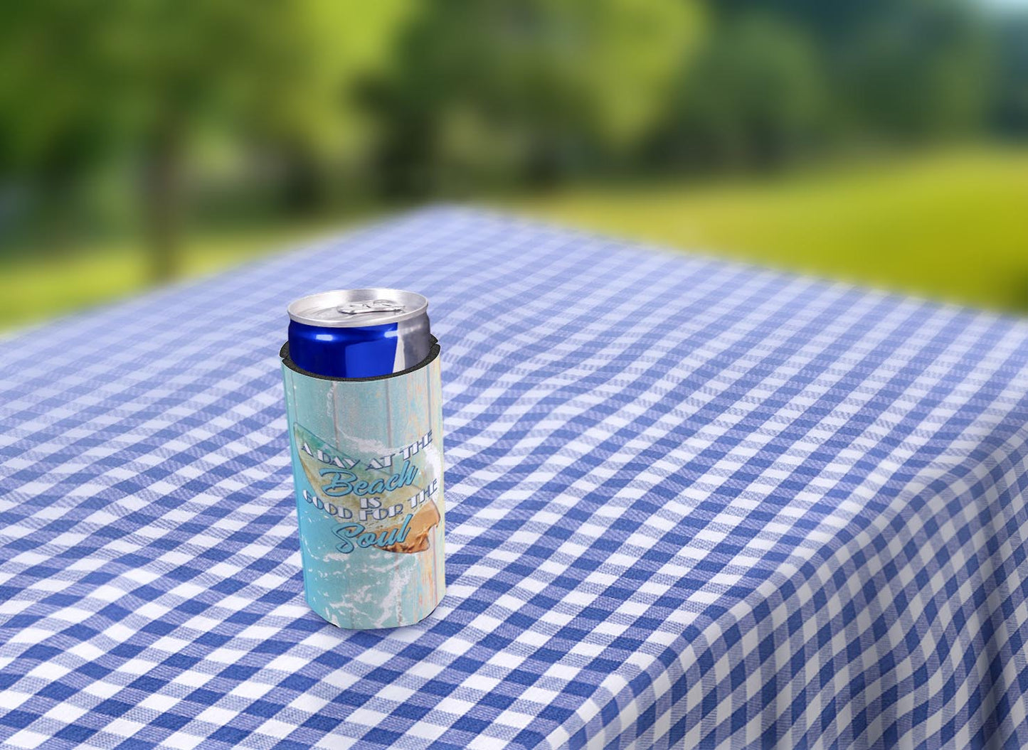 drink sleeve on a table
