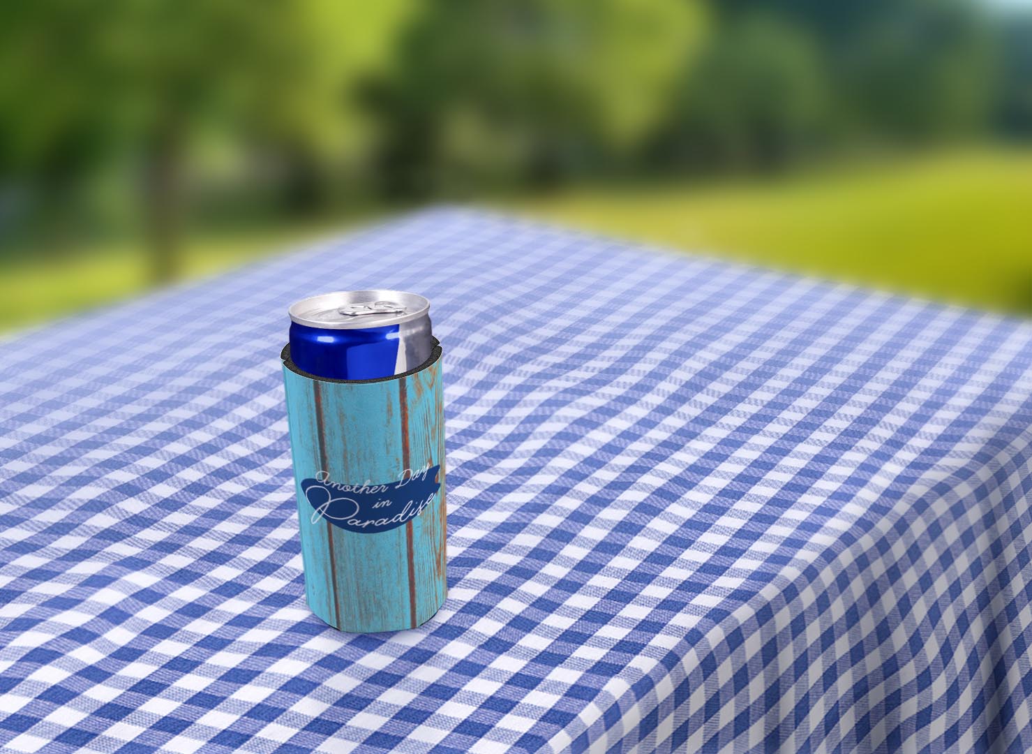 drink sleeve on a table