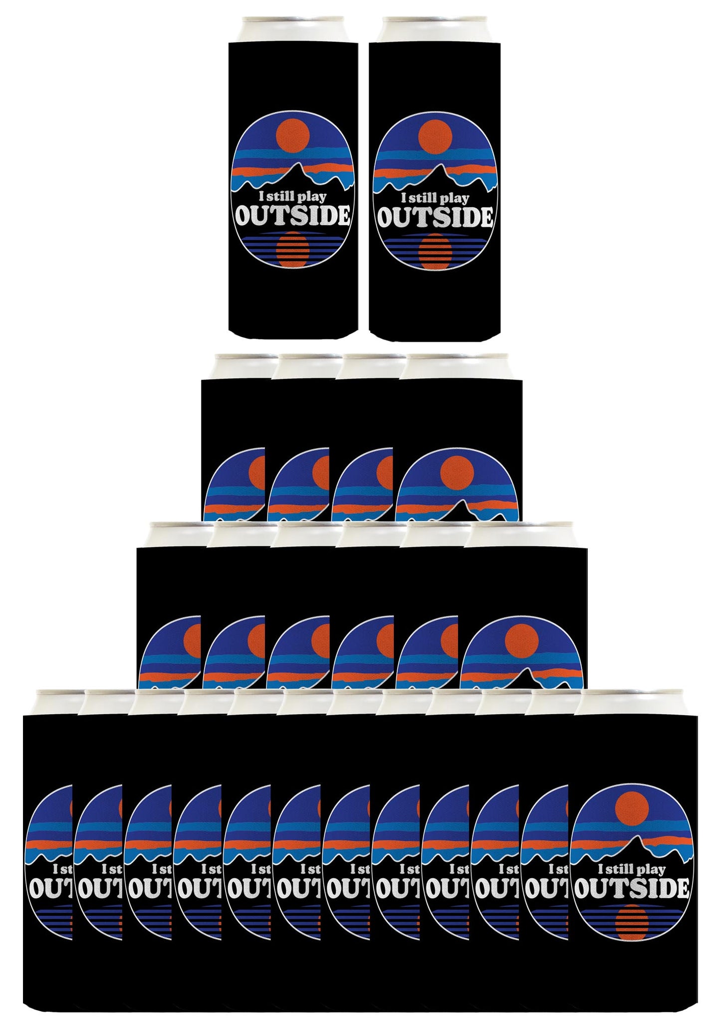 I Still Play Outside Standard or Slim Can Thermocooler Drink Sleeve