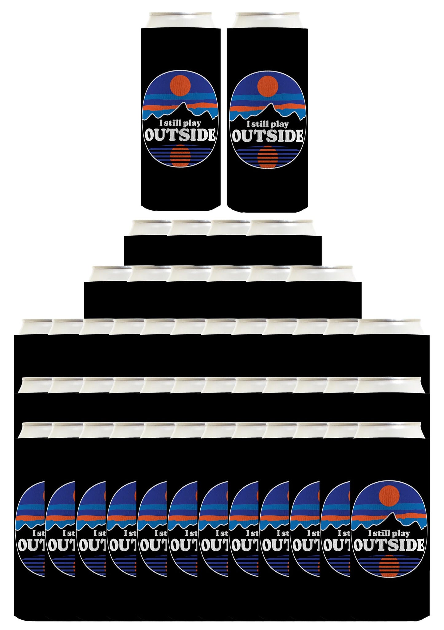 I Still Play Outside Standard or Slim Can Thermocooler Drink Sleeve