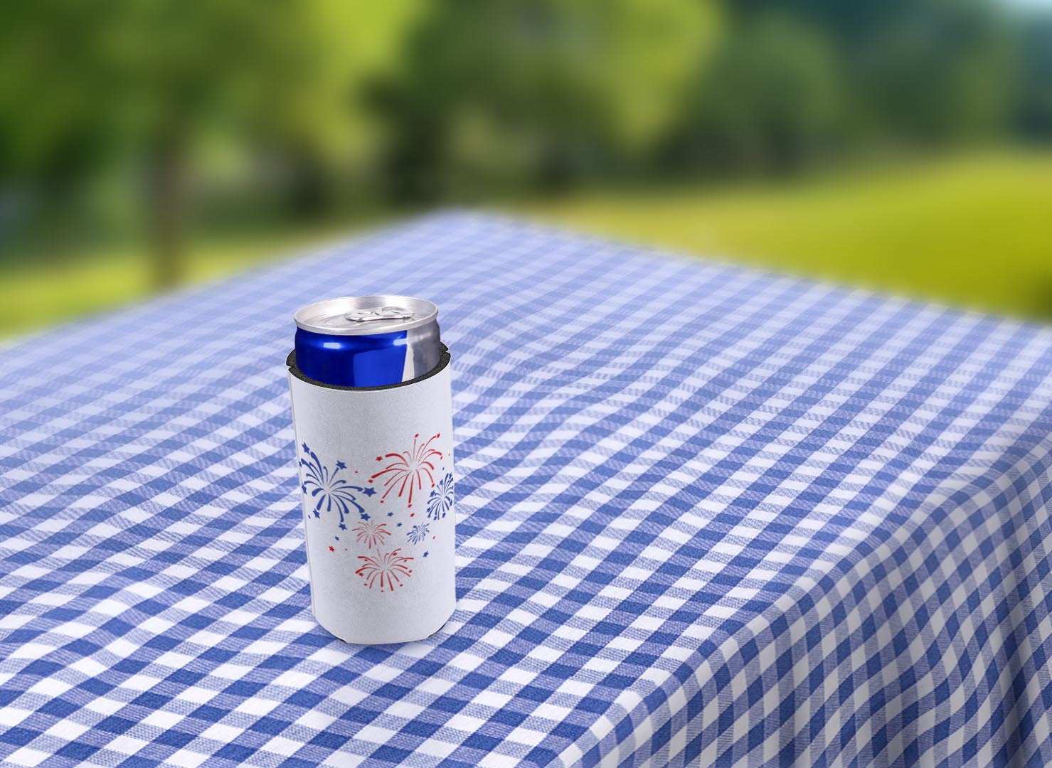 drink sleeve on a table