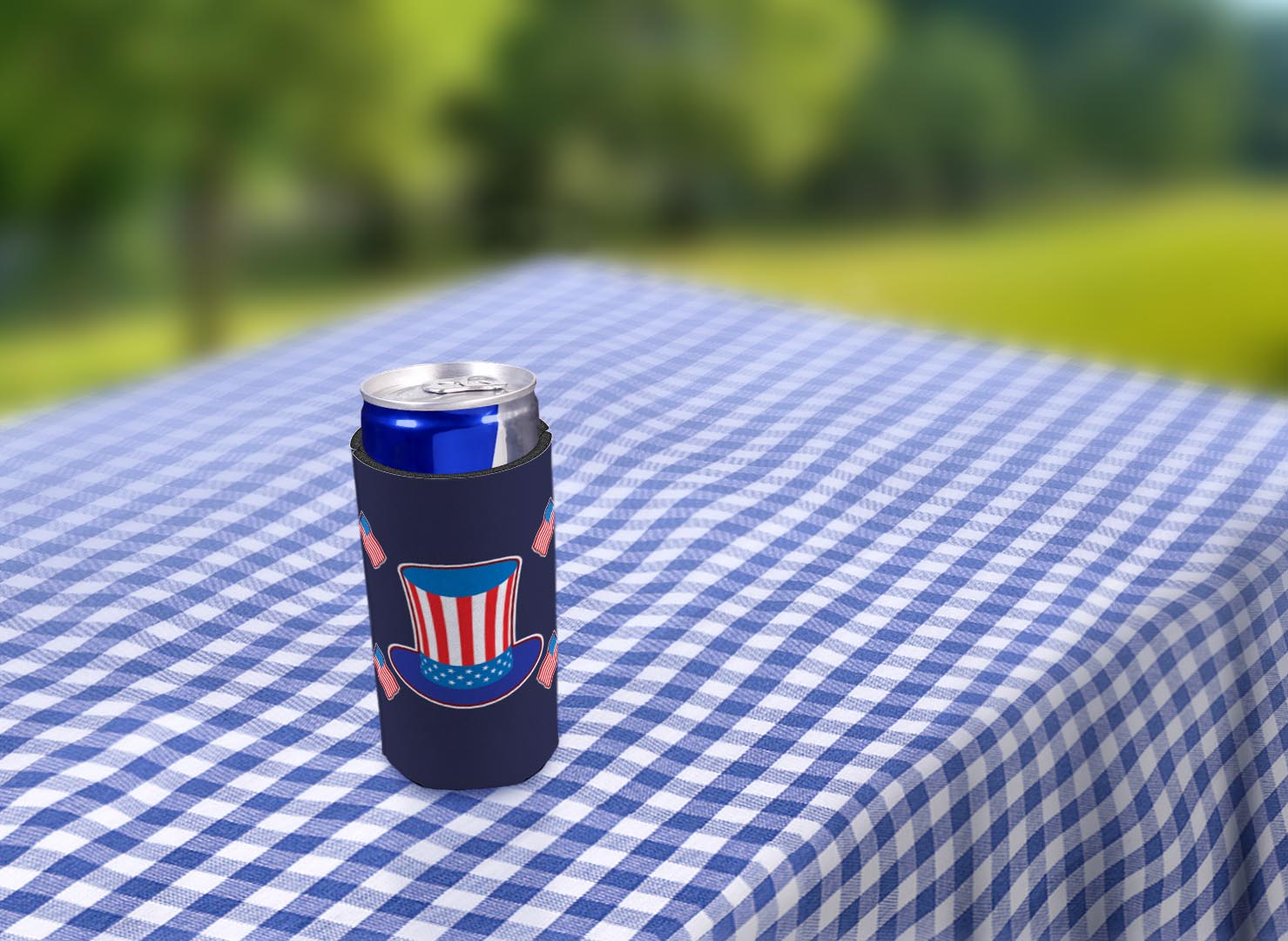 drink sleeve on a table