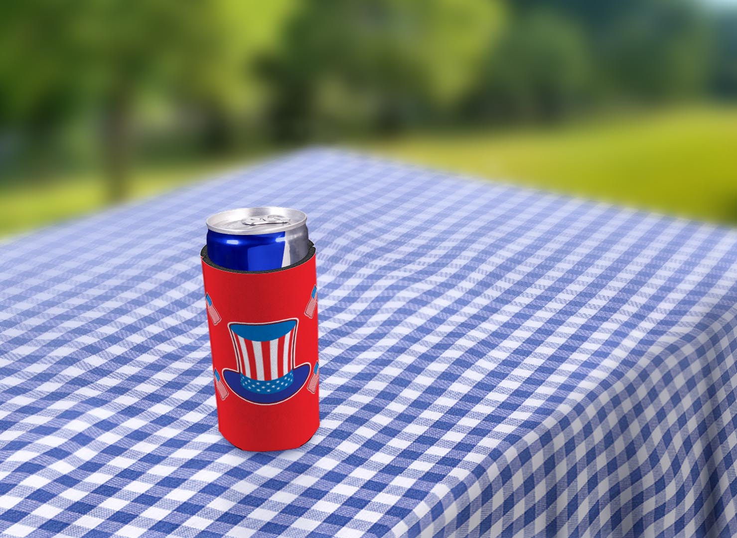 drink sleeve on a table
