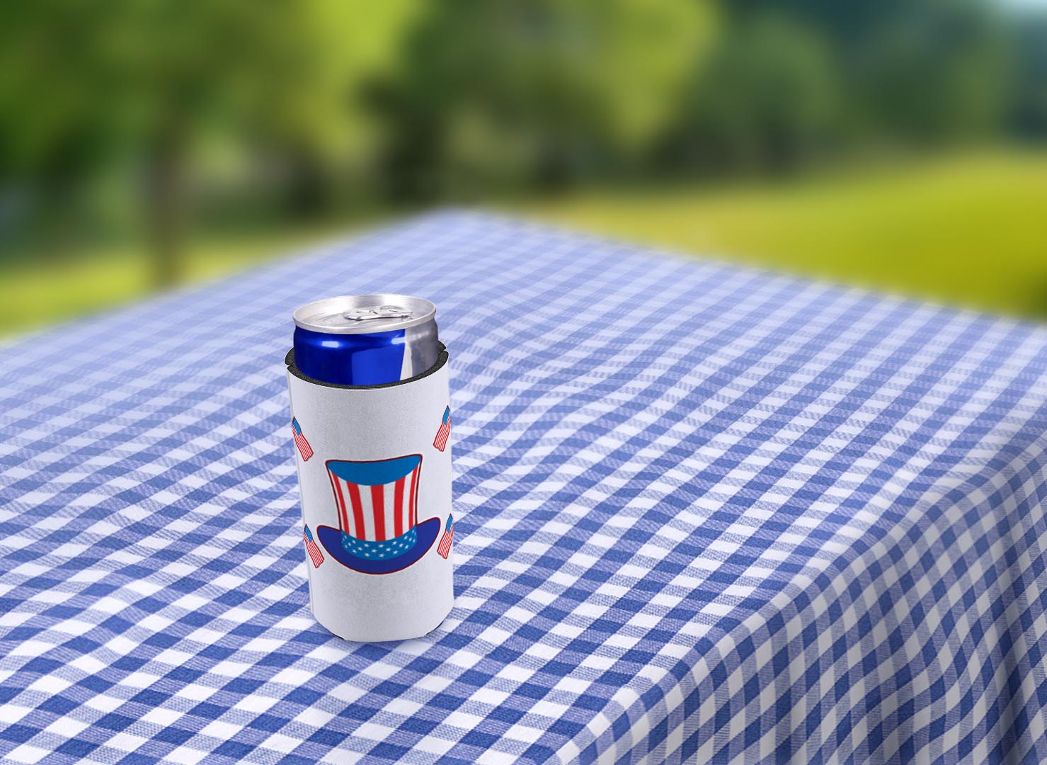 drink sleeve on a table