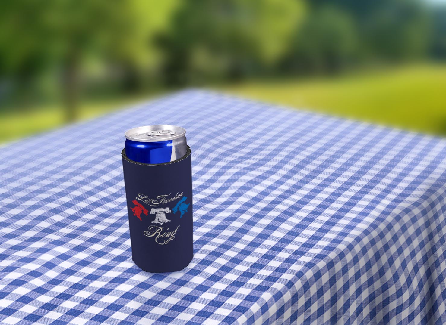 drink sleeve on a table