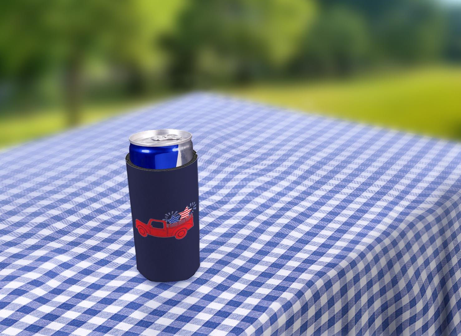 drink sleeve on a table