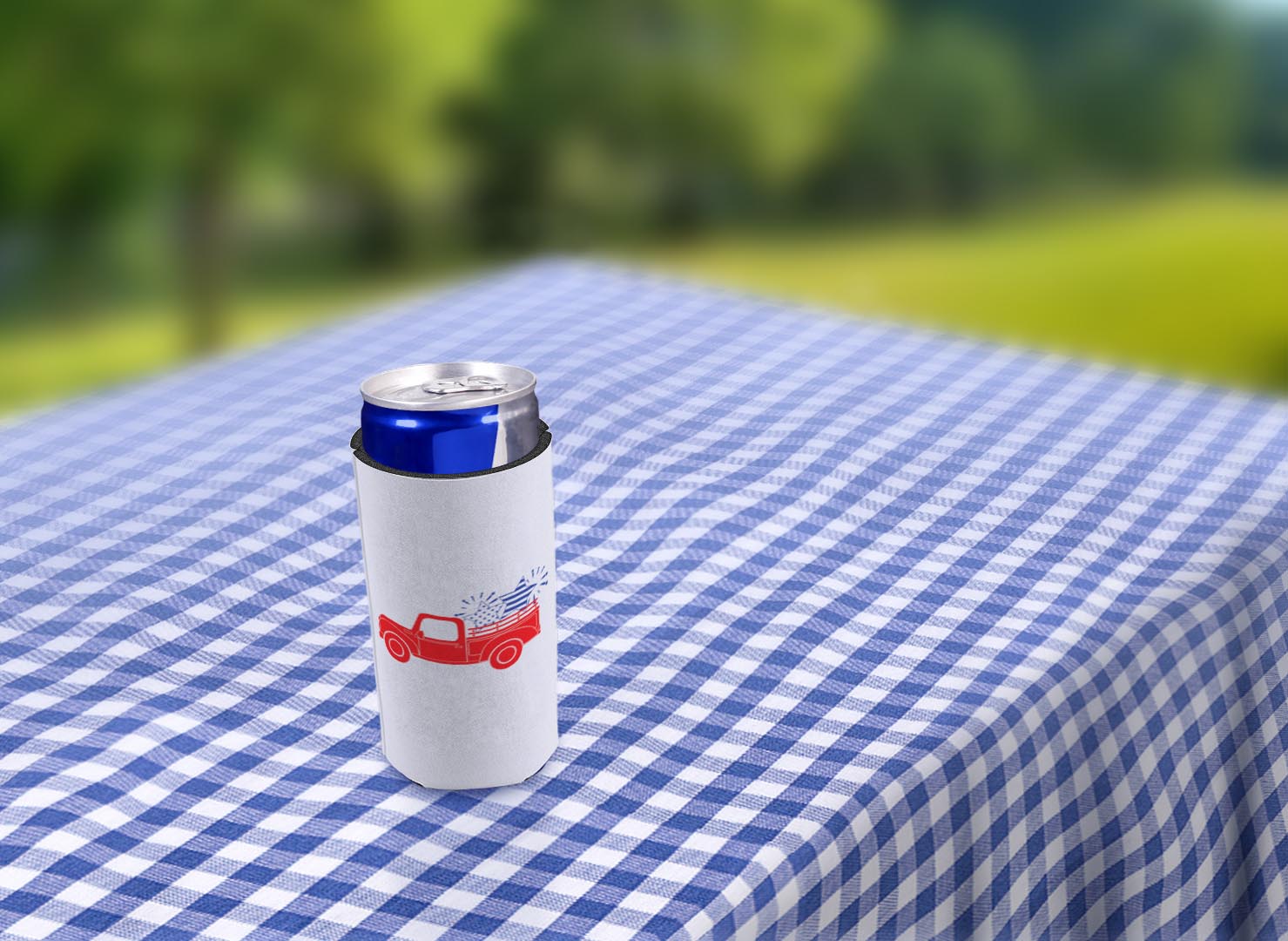 drink sleeve on a table