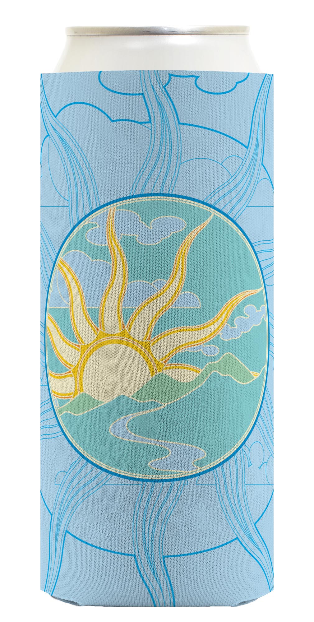 single front of drink sleeve
