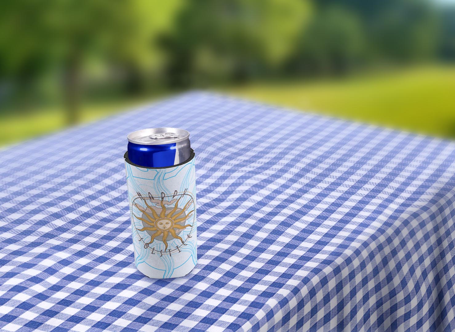 drink sleeve on a table