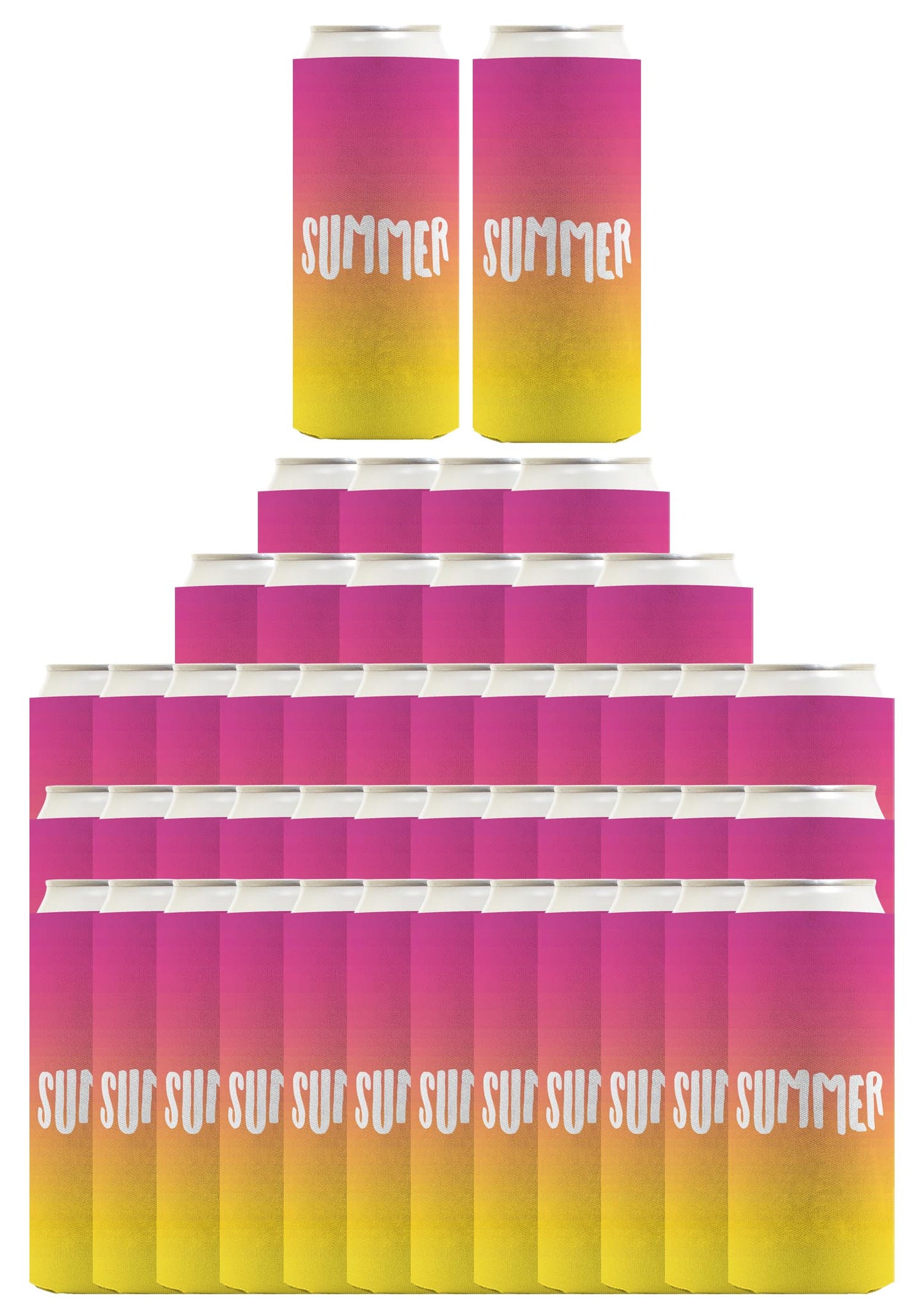 Summer Vibes Summer Standard or Slim Can Thermocooler Drink Sleeve