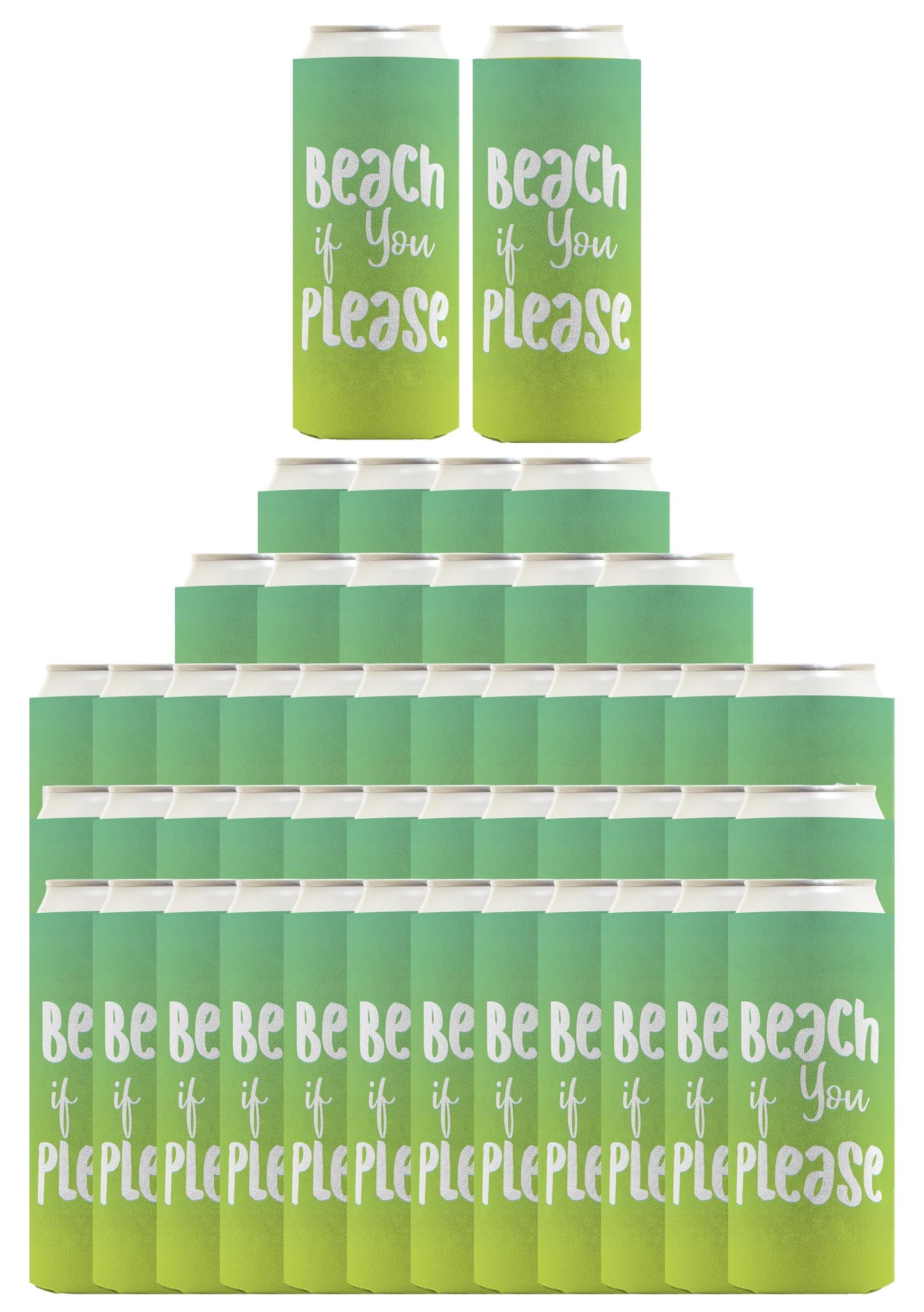 Summer Vibes Beach If You Please Standard or Slim Can Thermocooler Drink Sleeve