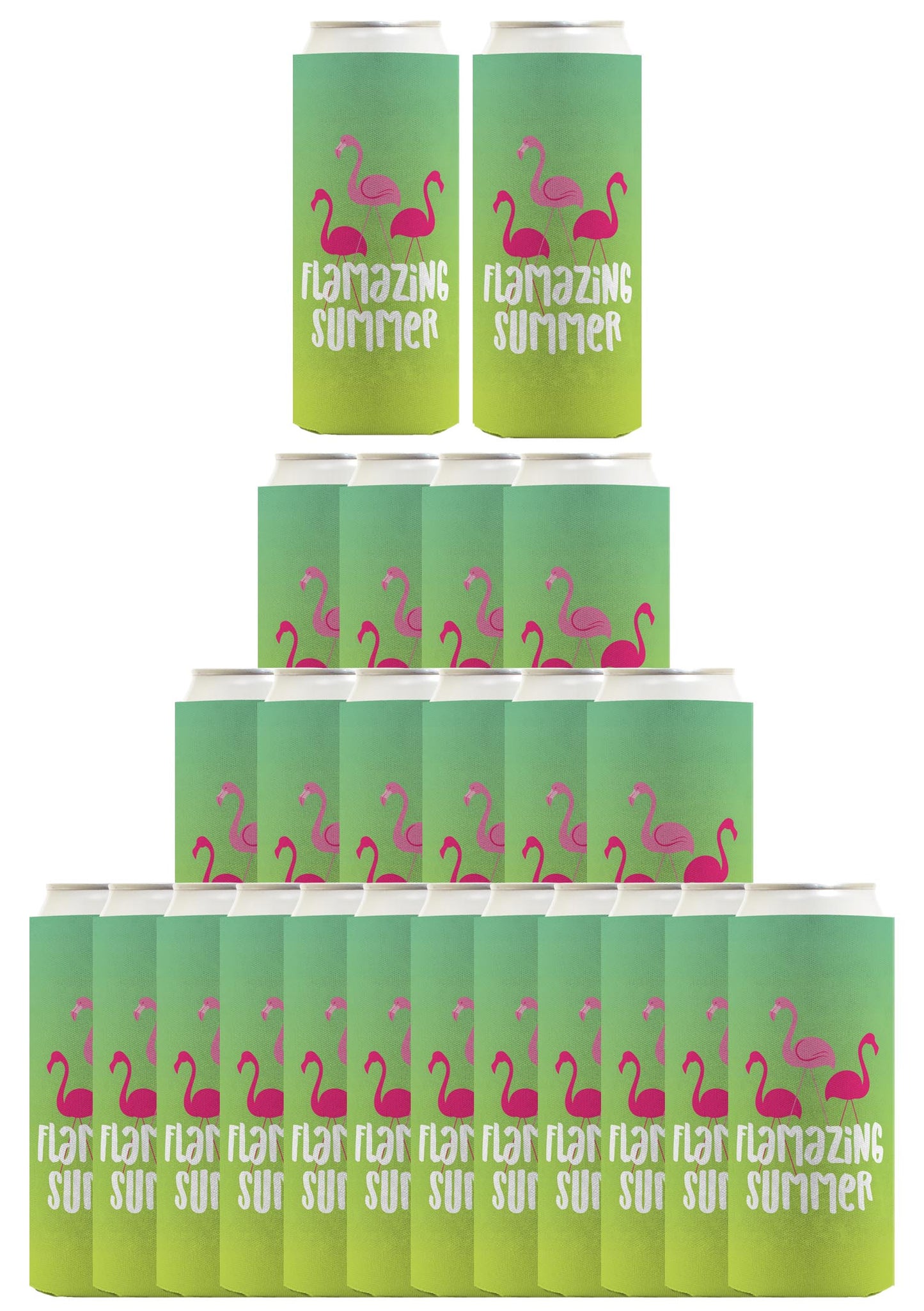 Summer Vibes Flamazing Summer Standard or Slim Can Thermocooler Drink Sleeve