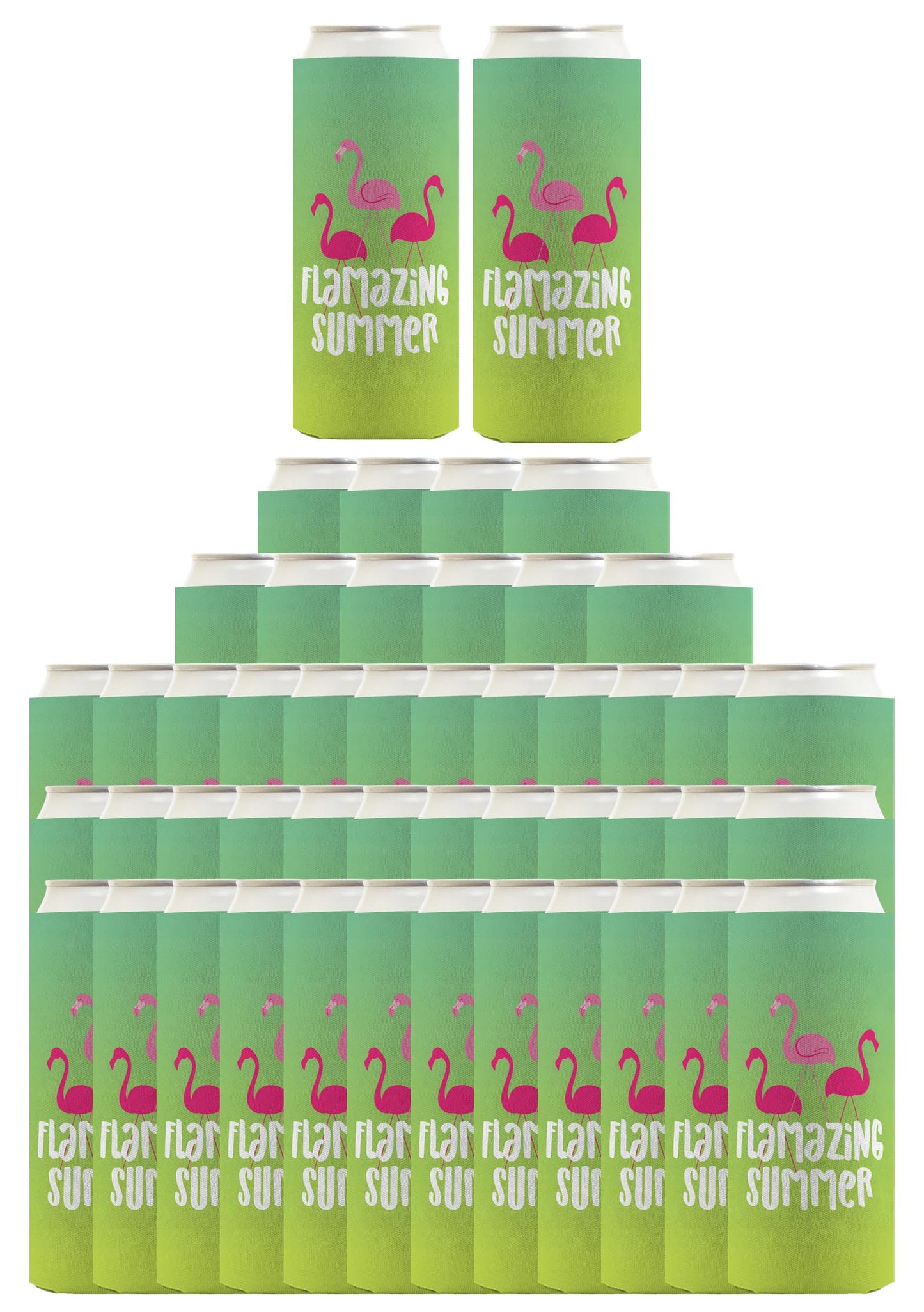Summer Vibes Flamazing Summer Standard or Slim Can Thermocooler Drink Sleeve