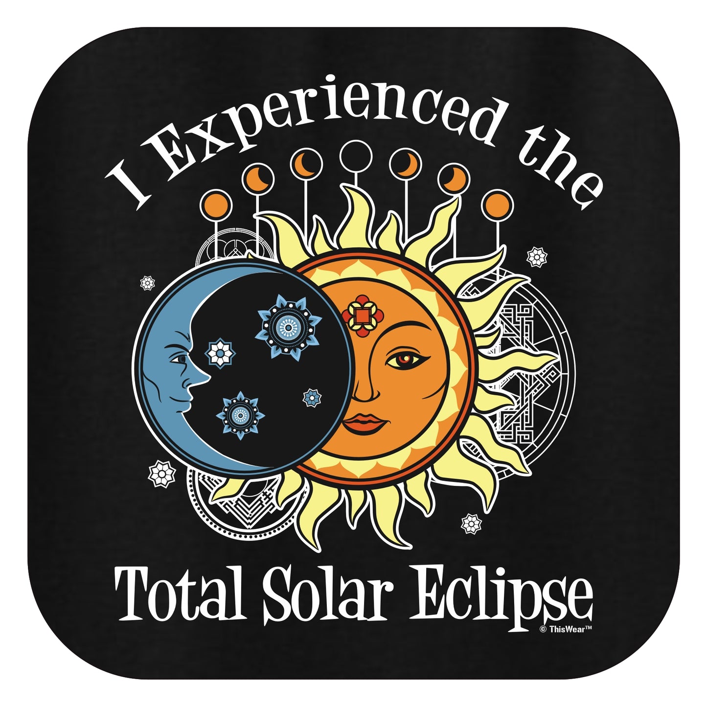 I Experienced the Total Solar Eclipse Long Sleeve Unisex Cotton T-Shirt