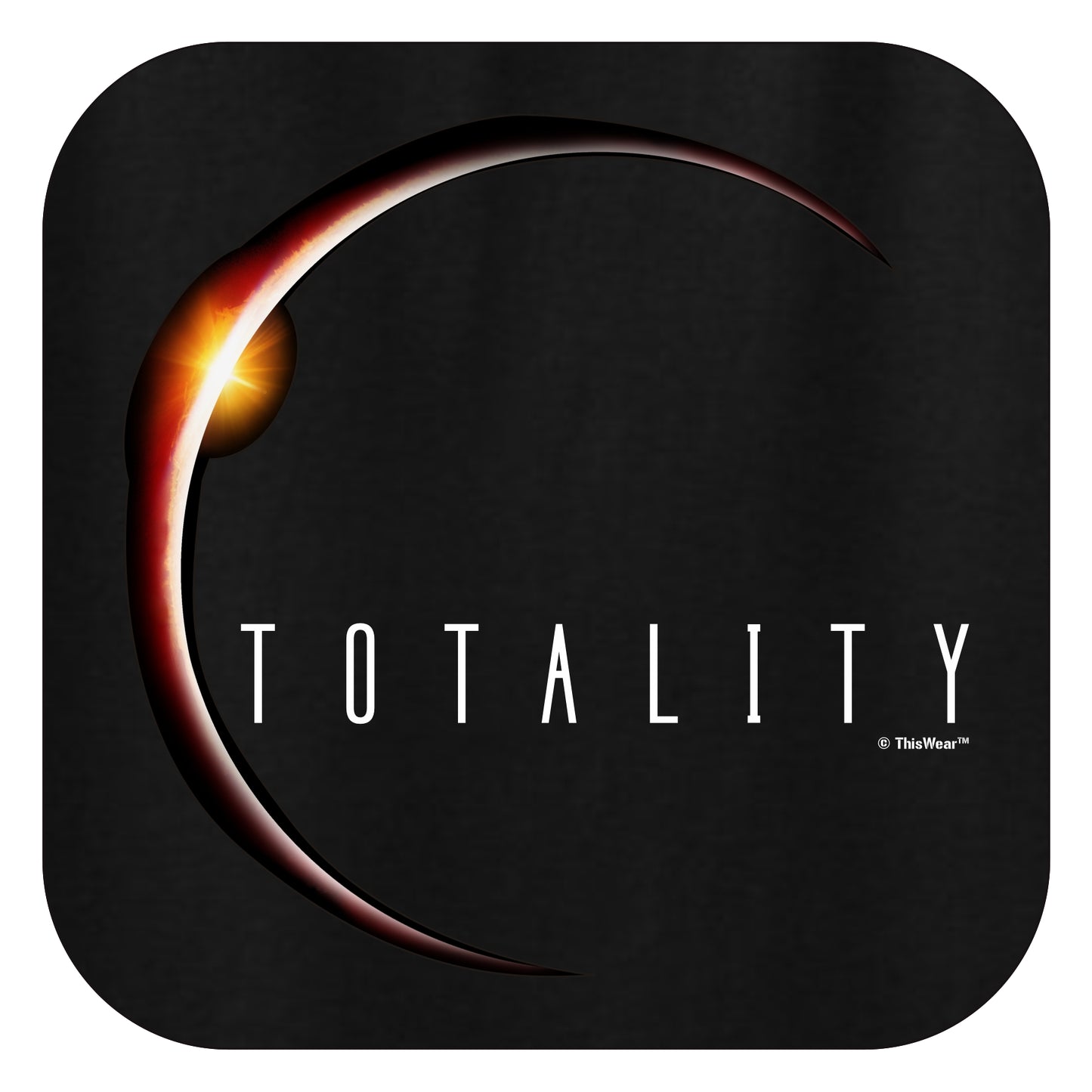 Eclipse Totality Long Sleeve Unisex Cotton T-Shirt