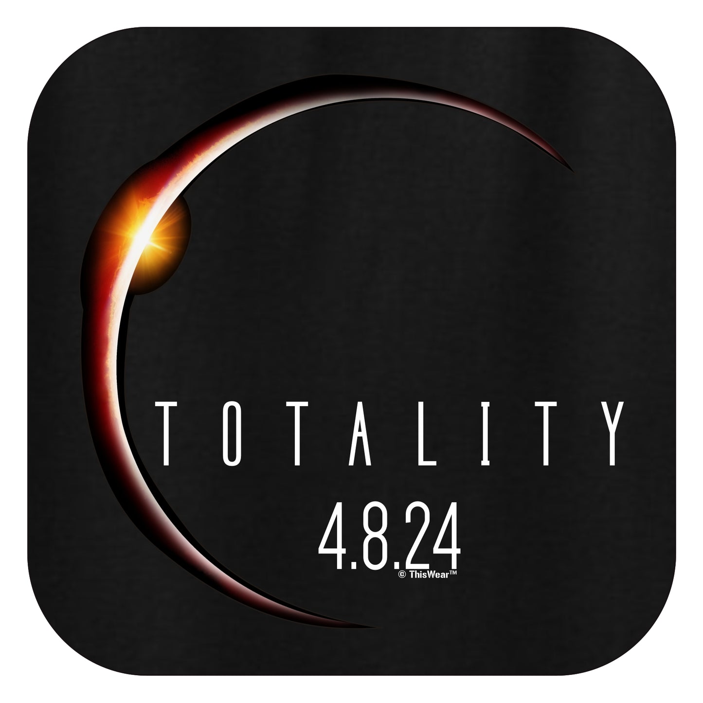 Eclipse Totality 4-8-24 Long Sleeve Unisex Cotton T-Shirt
