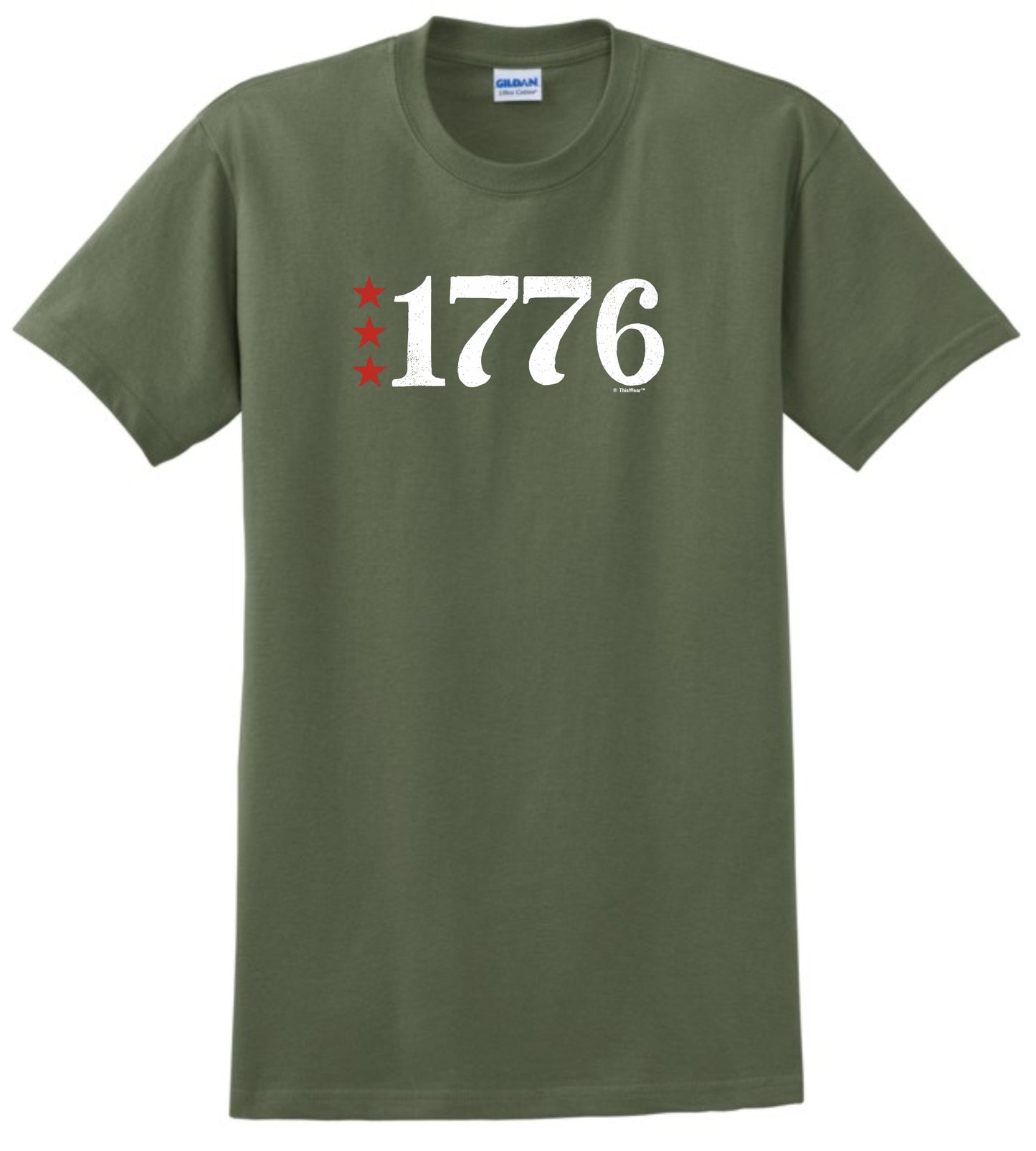 front of shirt Green