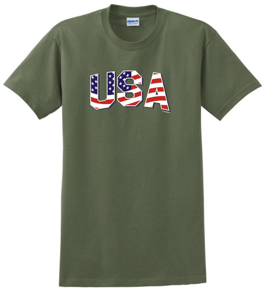front of shirt Green