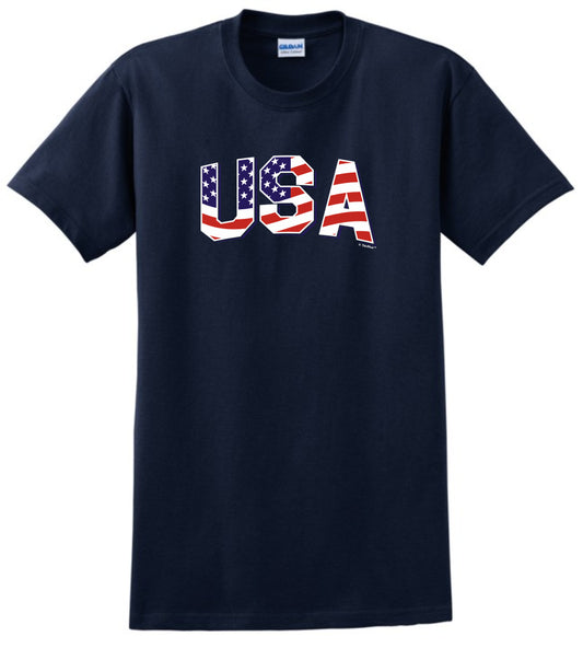 front of shirt Navy