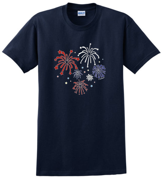 front of shirt Navy