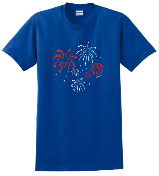 front of shirt Royal