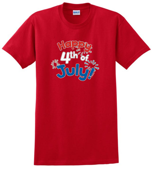 front of shirt red