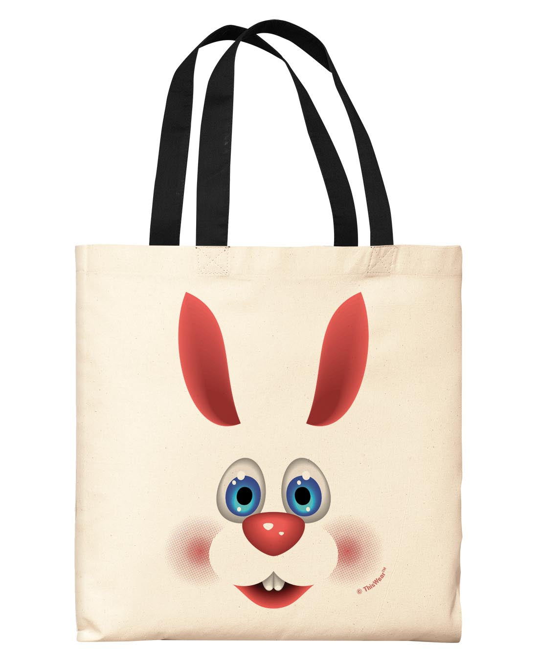 front view of tote bag