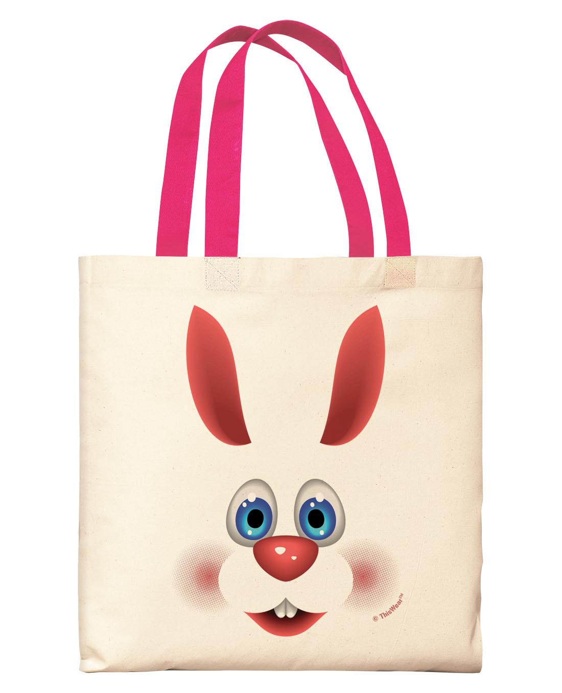 front view of tote bag