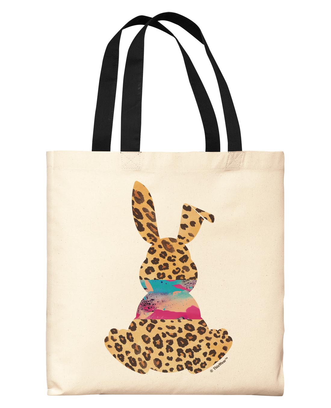 front view of tote bag
