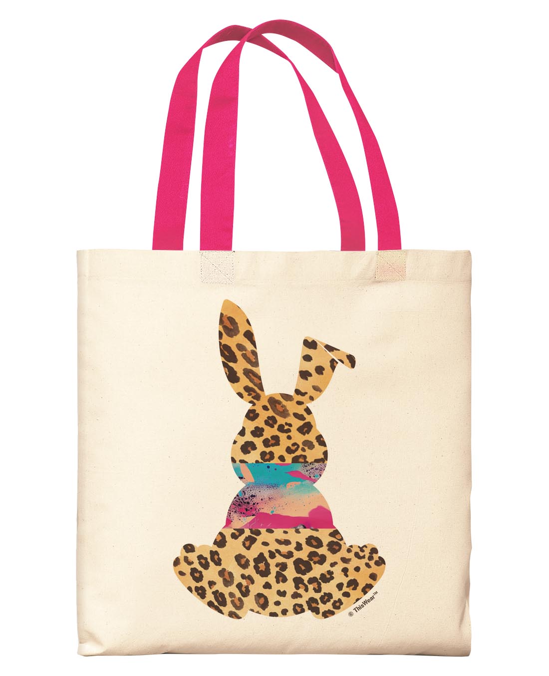 front view of tote bag