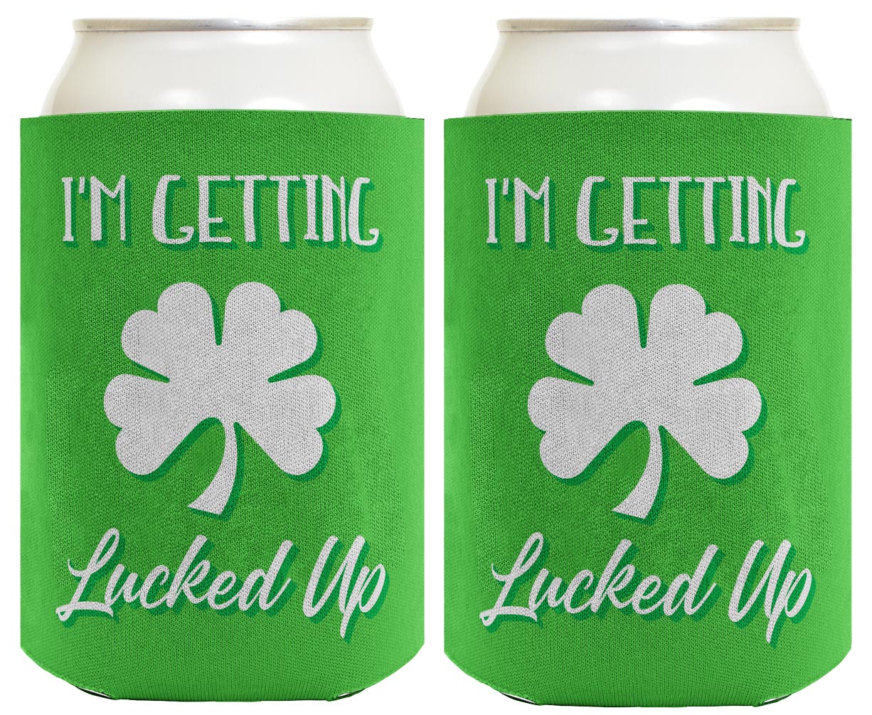 I'm Getting Lucked Up Standard or Slim Can Thermocooler Drink Sleeve